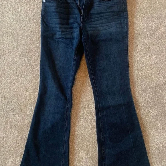 Jeans (Mossimo- High Rise Flare) - Picture 2 of 2